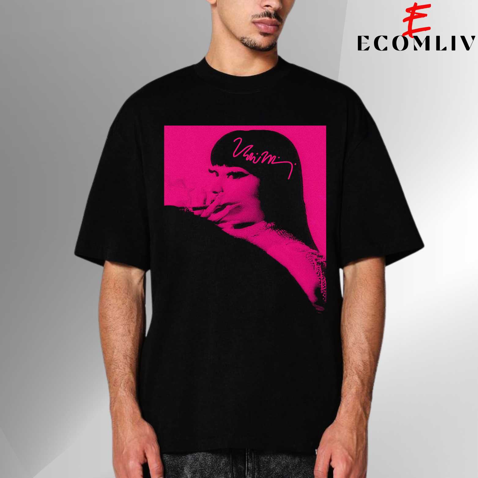 Nicki Minaj Retro Style Tee, Vintage Rap Queen Unisex Shirt